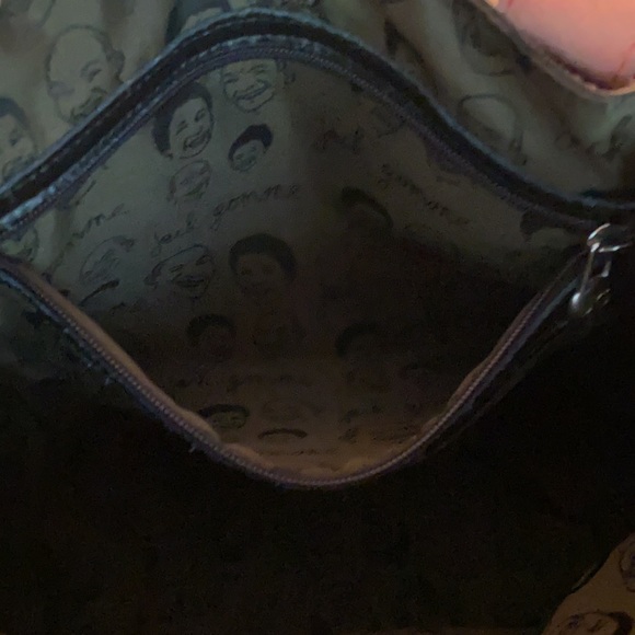 Vintage Jack Gomme Paris canvas leather tote bag - Picture 11 of 12